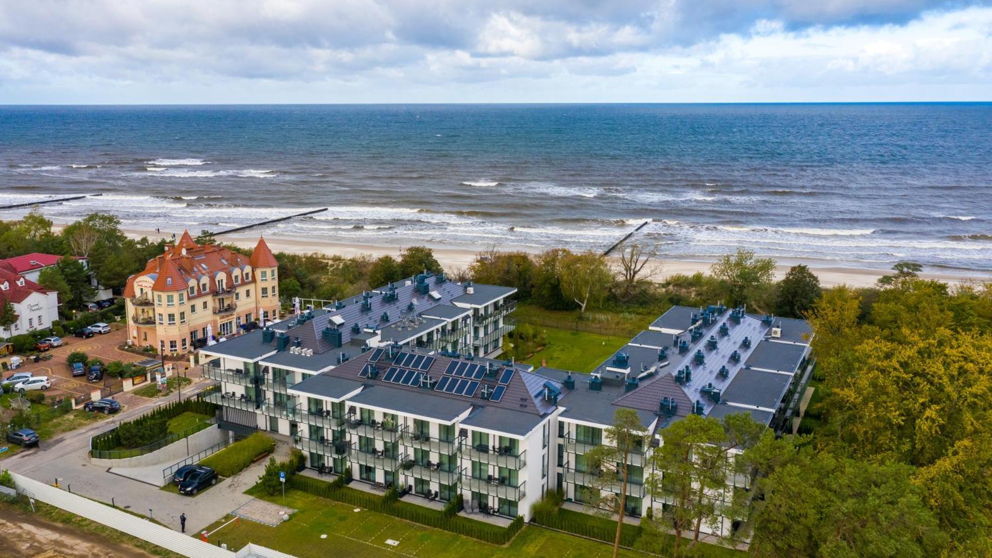 Rezydencja Niechorze 310 Z Widokiem Na Morze I Przy Plazy - 5D Apartamenty Экстерьер фото